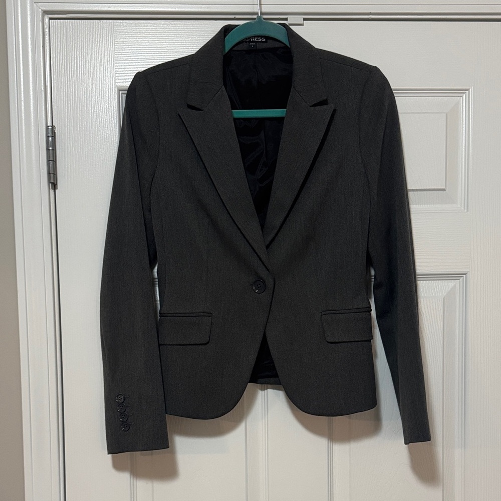 Express Charcoal Women's Blazer